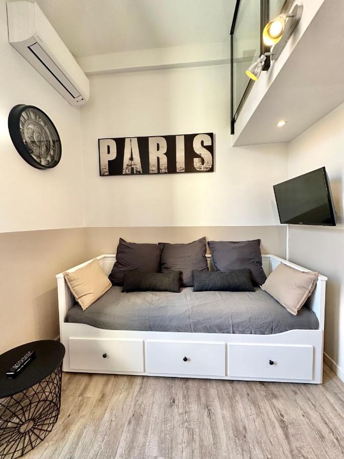 Studio Avec Clim A 100M Plage - 15Min Centre Ville Nice Exterior photo